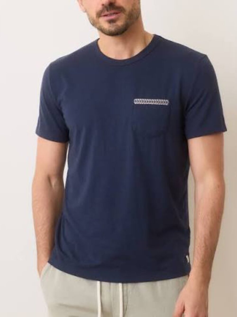 Marine Layer Signature Printed Pocket Tee Size XXL